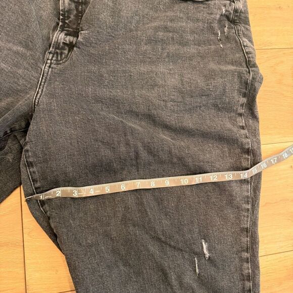 Old Navy Women's High-Waisted Og Straight  Jeans PLUS SIZE - Picture 3 of 11